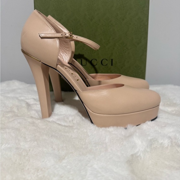 Gucci Shoes - Gucci Women's Pink Platform Heels